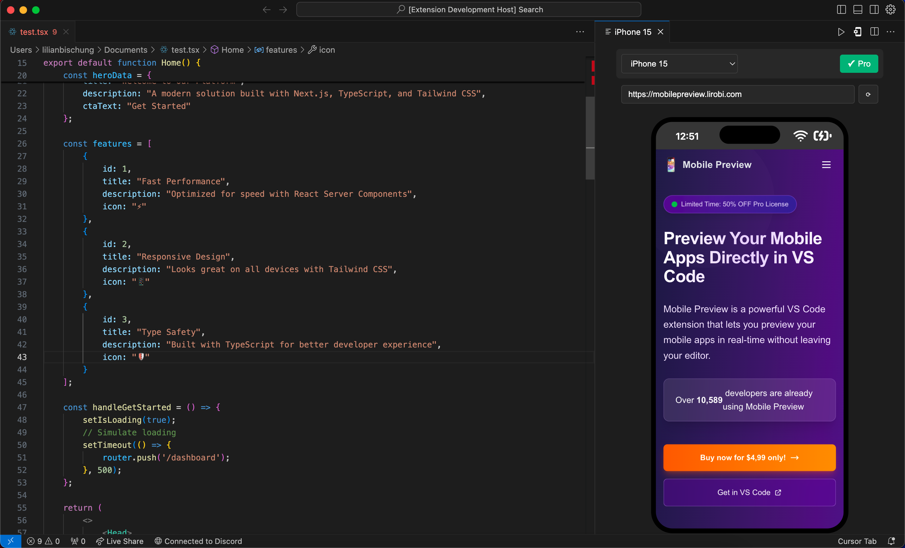 Mobile Preview Screenshot 1
